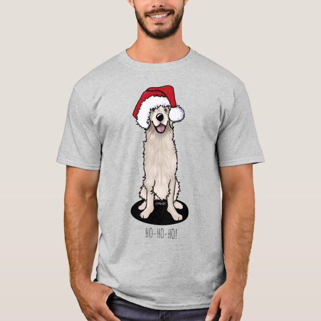 T-Shirt do Ouro de Natal KiniArt (Frente)
