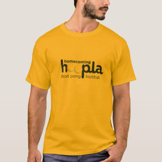T-shirt do ouro do Hoopla