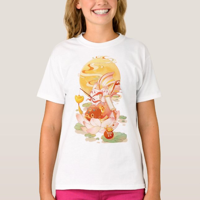 T-Shirt do ouro Harmony Kid (Frente)