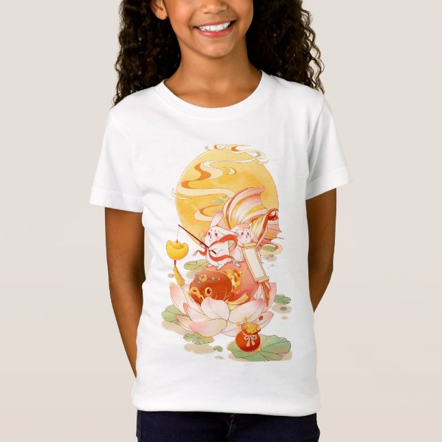 T-Shirt do ouro Harmony Kid (Frente)