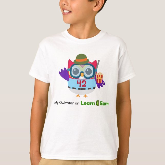 T-shirt do Owlvatar de Jack (Frente)