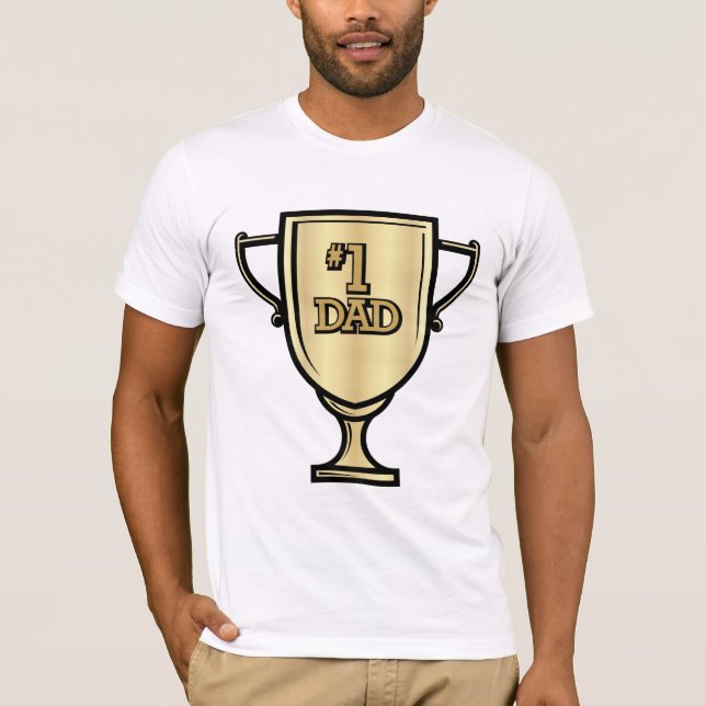 T-shirt do pai #1 (Frente)