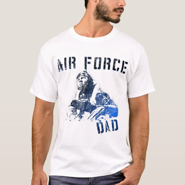 T-shirt do pai da força aérea (Frente)