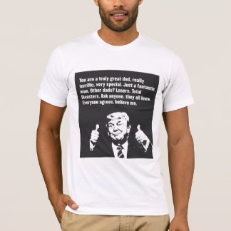 T-shirt do pai de Donald Trump grande