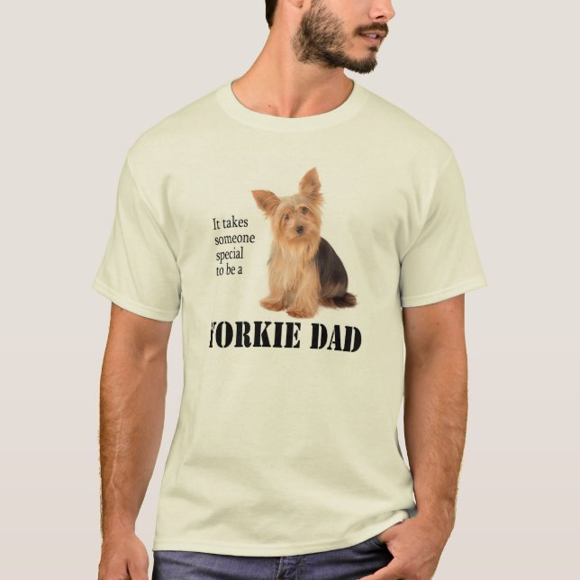 T-shirt do pai de Yorkie (Frente)