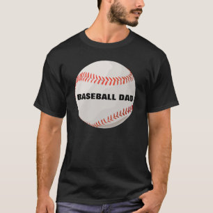 T-shirt do pai do basebol