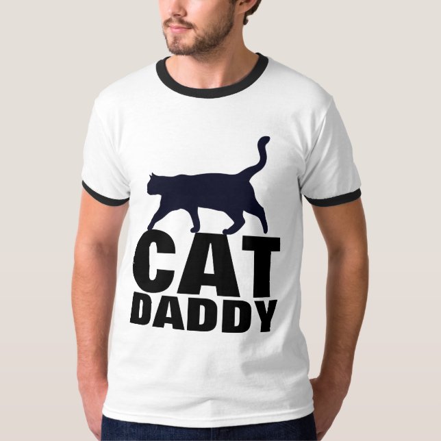 T-shirt do PAI do CAT (PAI) (Frente)
