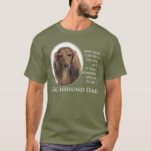 T-shirt do pai do Dachshund