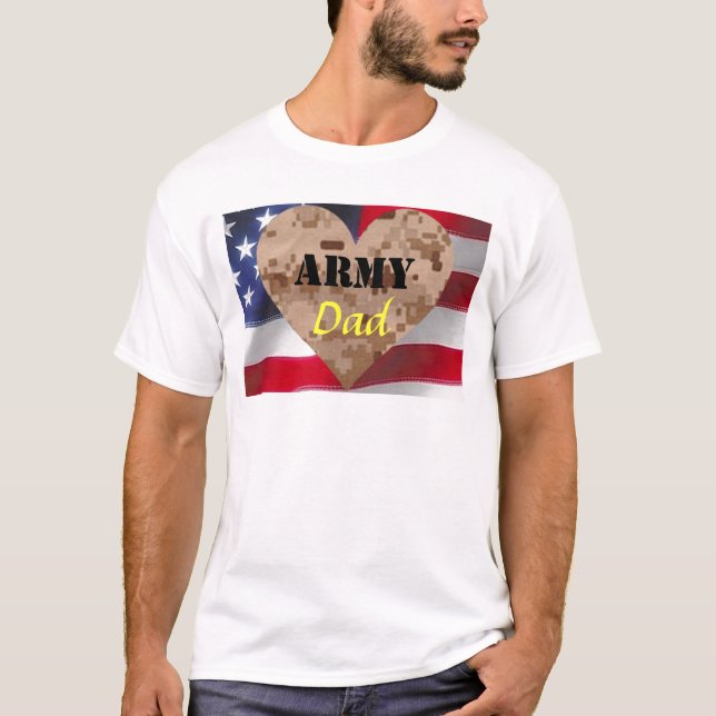 T-shirt do pai do EXÉRCITO (Frente)