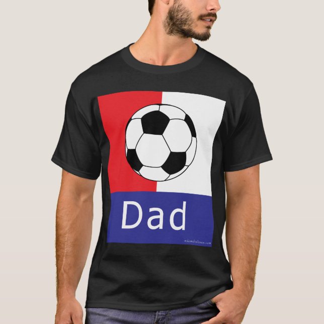 T-shirt do pai do futebol (Frente)