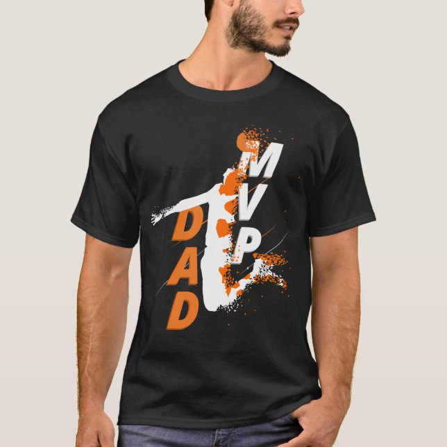 T-shirt do pai do MVP do basquetebol (Frente)