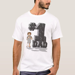 T-shirt do pai do número 1