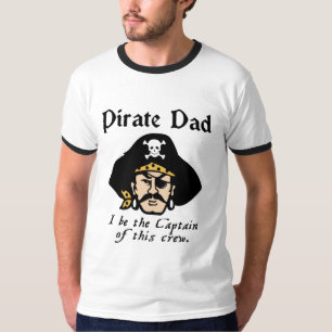T-shirt do pai do pirata