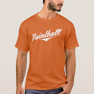 T-shirt do Paintball do vintage