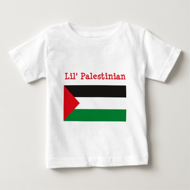 T-shirt do palestino de Lil (Frente)