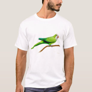 T-shirt do papagaio do quacre