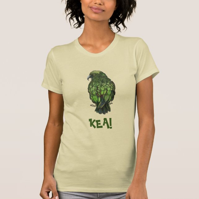 T-Shirt do papagaio KEA (Frente)