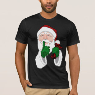 T-shirt do papai noel dos homens do divertimento