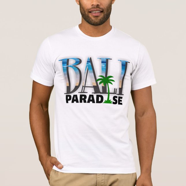 T-shirt do paraíso de Bali (Frente)