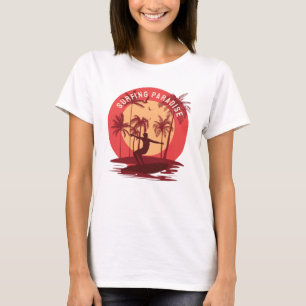 T-Shirt do Paraíso de Navegação de Retro