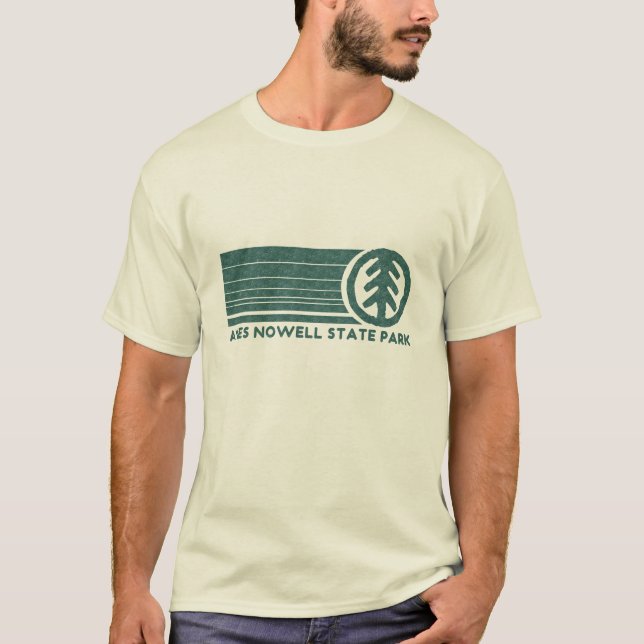 T-shirt do parque estadual de Ames Nowell (Frente)