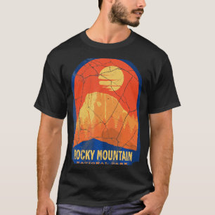 T-Shirt do Parque Nacional da Montanha Rocky