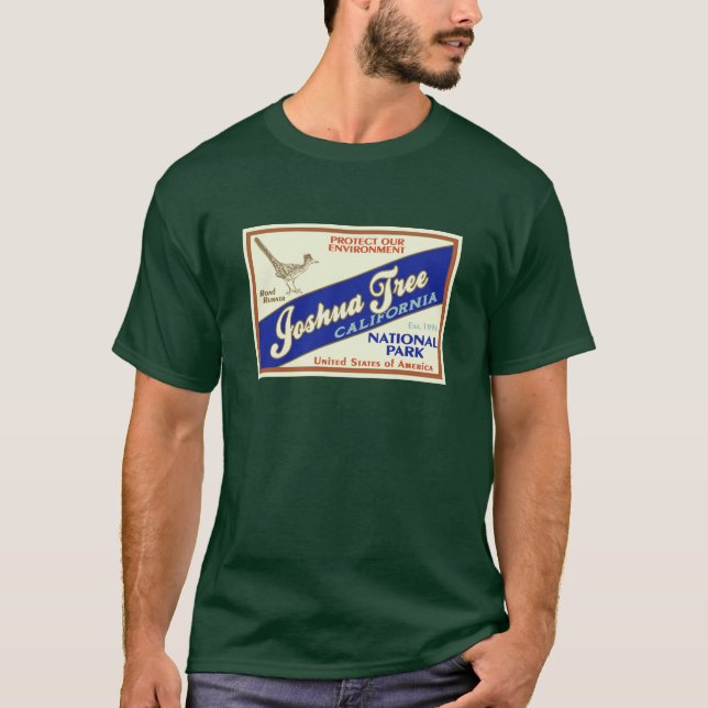 T-shirt do parque nacional de árvore de Joshua (Frente)