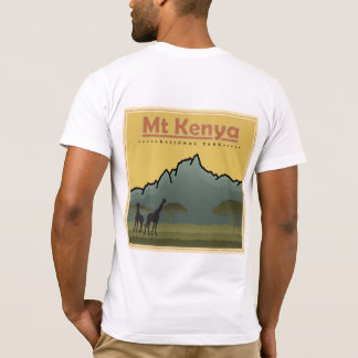 T-shirt do parque nacional de Kenya