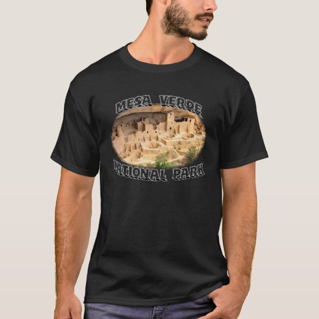 T-Shirt do Parque Nacional Mesa Verde (Frente)