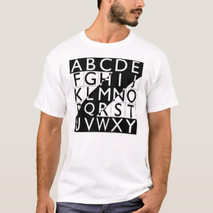 T-shirt Do "parte alfabeto", 2003