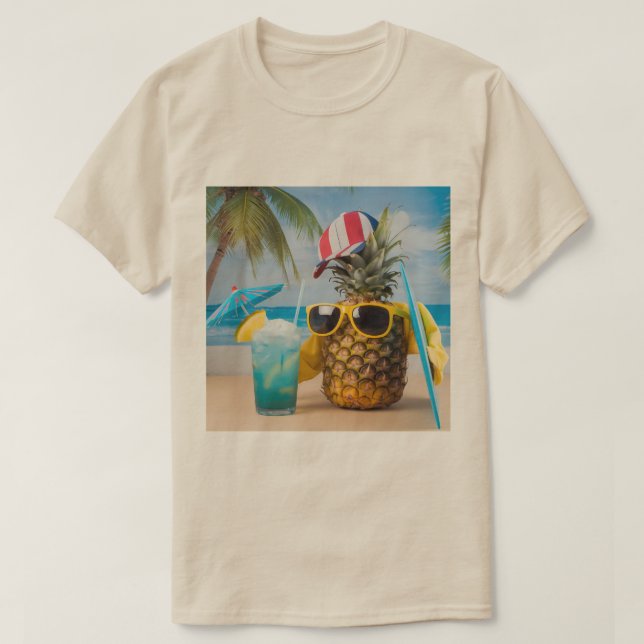 T-Shirt do Partido do Abacaxi (Frente do Design)
