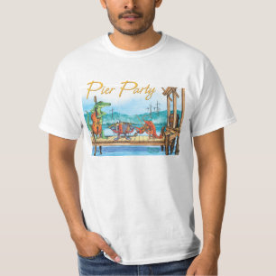 T-shirt do partido do cais