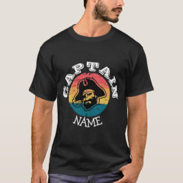 T-Shirt do Partido Pirata Negro Sunset