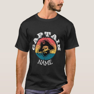 T-Shirt do Partido Pirata Negro Sunset