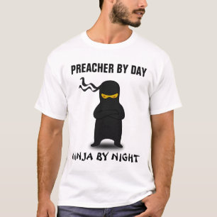 T-shirt do pastor do pregador