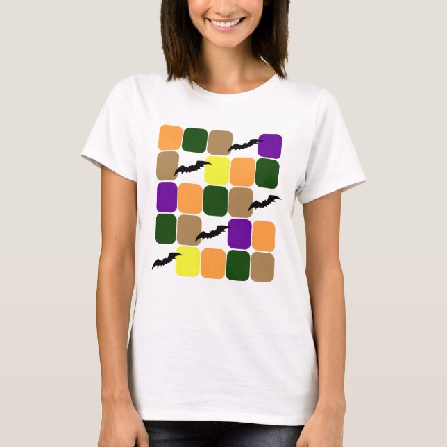 T-shirt do Patchwork Bats (Frente)