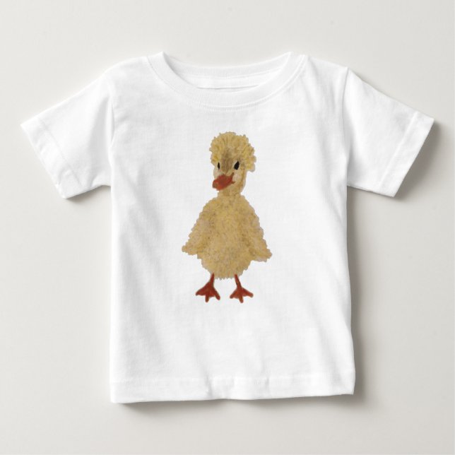 T-shirt do Pato Personalizado do Bebê (Frente)