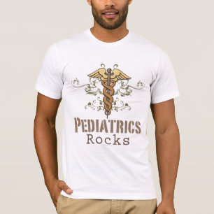 T-shirt do pediatra da rocha da pediatria