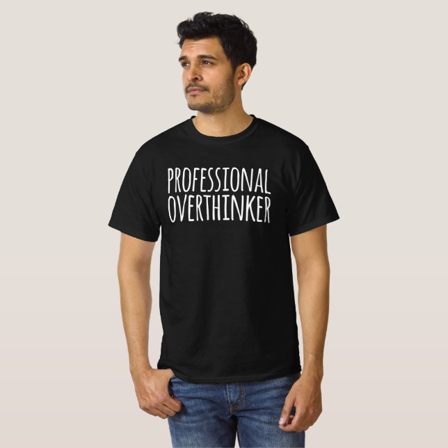 T-Shirt do Pensador Profissional (Frente Completa)