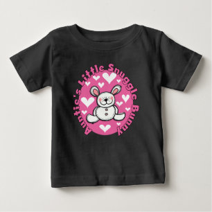 T-shirt do Pequeno Snuggle Coelho Raglan do Auntie