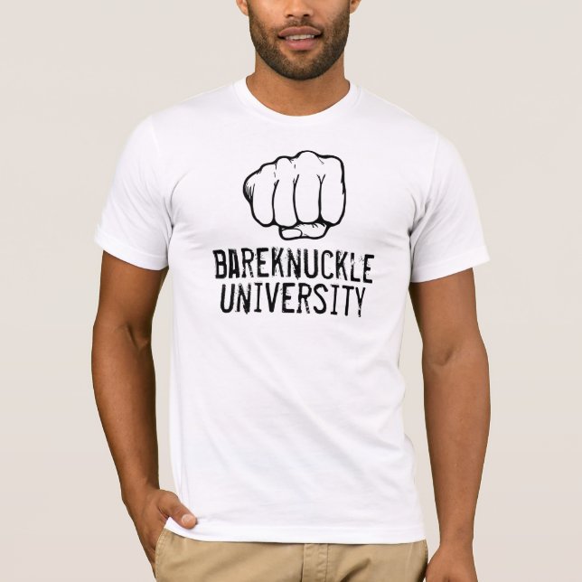 T-shirt do perfurador de One-two da universidade (Frente)