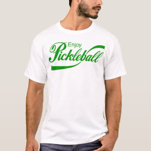 T-shirt do Pickleball dos homens: "Aprecie
