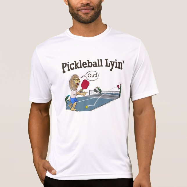 T-shirt do Pickleball Lyin (Frente)