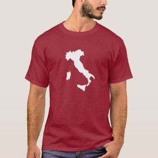 T-shirt do pictograma de Italia
