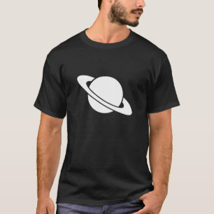 T-shirt do pictograma de Saturn