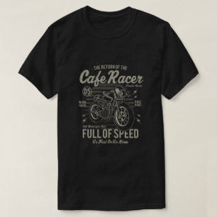 T-shirt do piloto do café