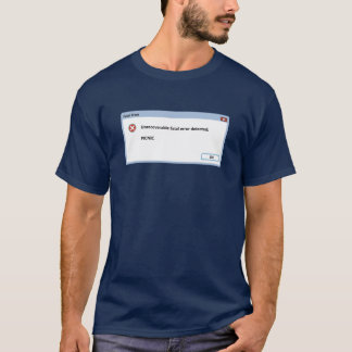T-shirt do PIQUENIQUE (problema na cadeira, não no