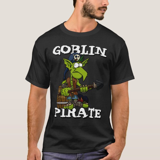 T-shirt do pirata do diabrete (Frente)