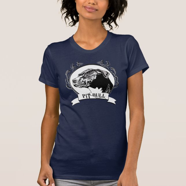 T-shirt do pitbull (Frente)