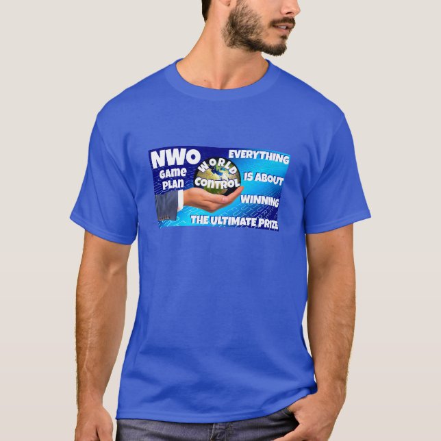 T-Shirt do Plano de Jogo (escuro) (Frente)